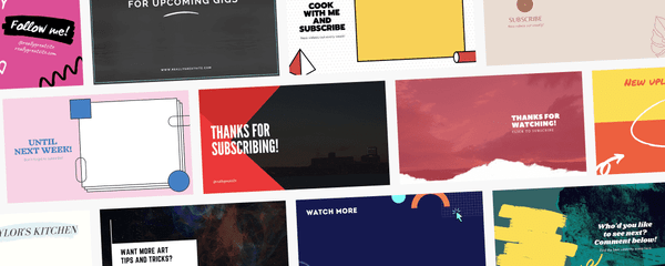 Youtubeのエンディングムービーを簡単編集 テンプレート素材をカスタマイズするだけで完成 Youtubeのエンディングムービーを簡単編集 テンプレート素材をカスタマイズするだけで完成