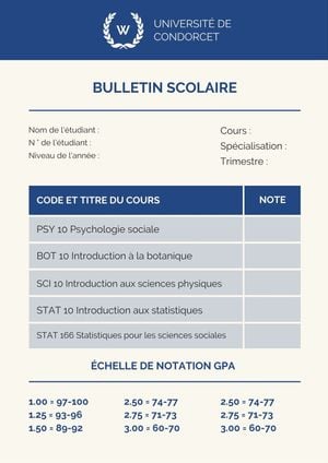 Creez Rapidement De Beaux Bulletins Scolaires Canva Creez Rapidement De Beaux Bulletins Scolaires Canva