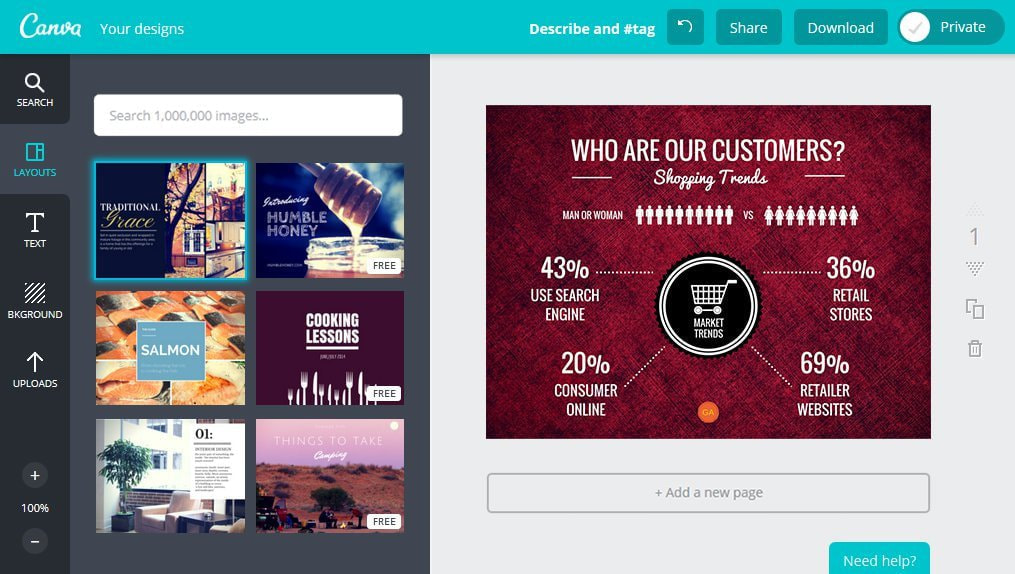 資料作成アプリcanva 企画書や営業資料 ビジネス文書を無料デザインテンプレートで作成 Canva