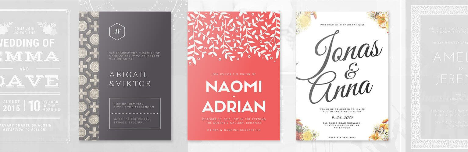Design Your Own Wedding Thank You Cards - Canva