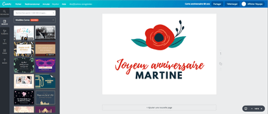 Creer Une Carte D Anniversaire De 60 Ans Gratuite Canva