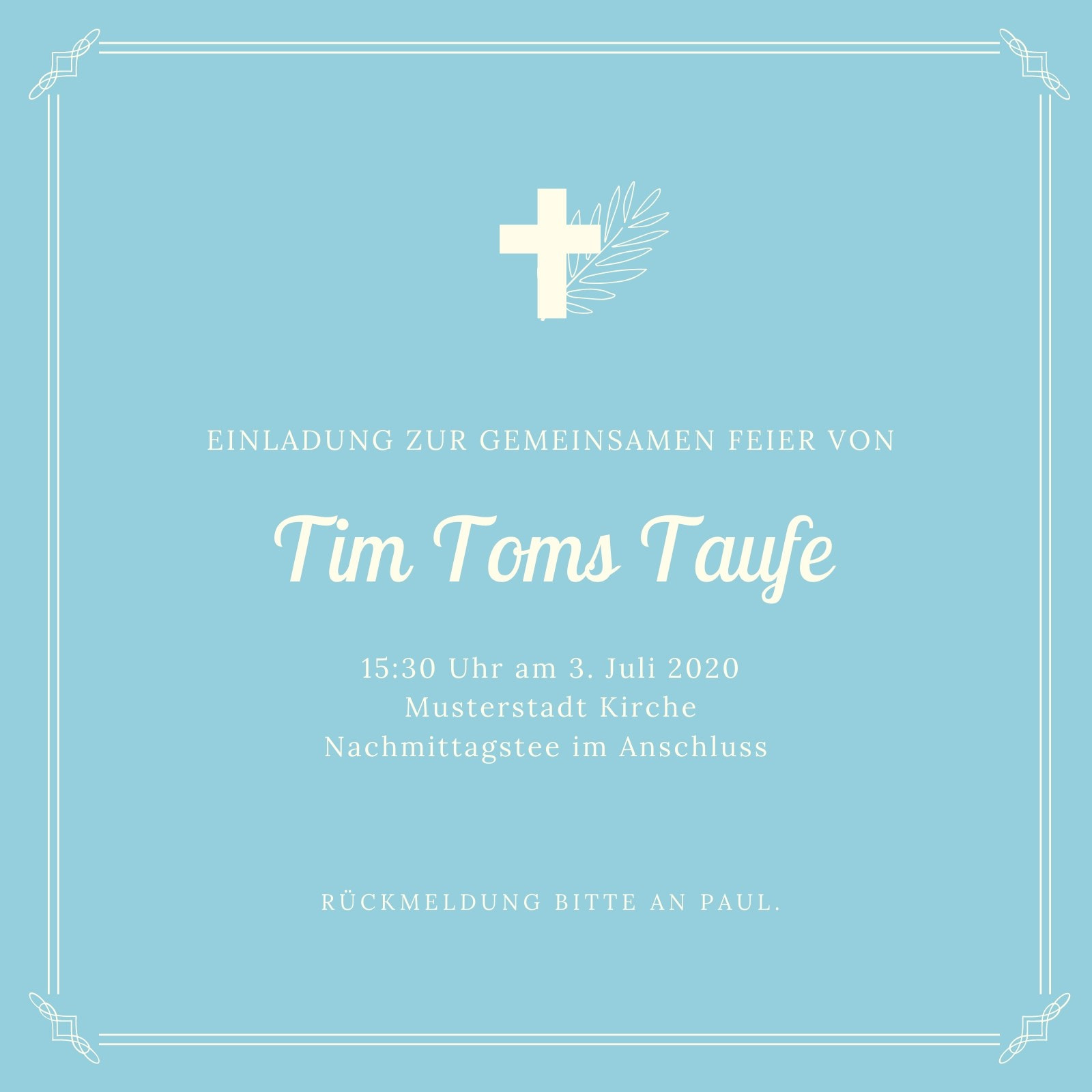 Einladung Taufe Schone Taufeinladungen Gestalten Canva Einladung Taufe Schone Taufeinladungen Gestalten Canva