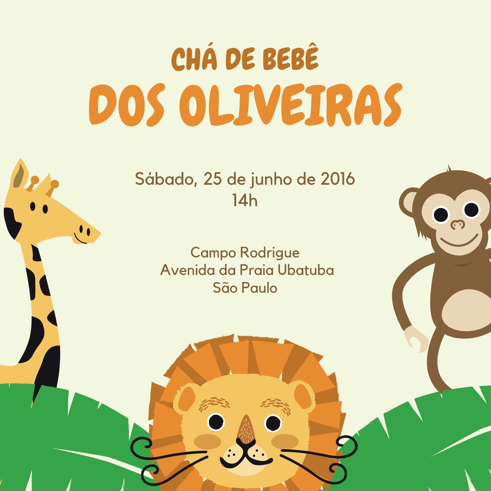 Como Fazer Convite De Cha De Bebe Modelos Gratis Canva