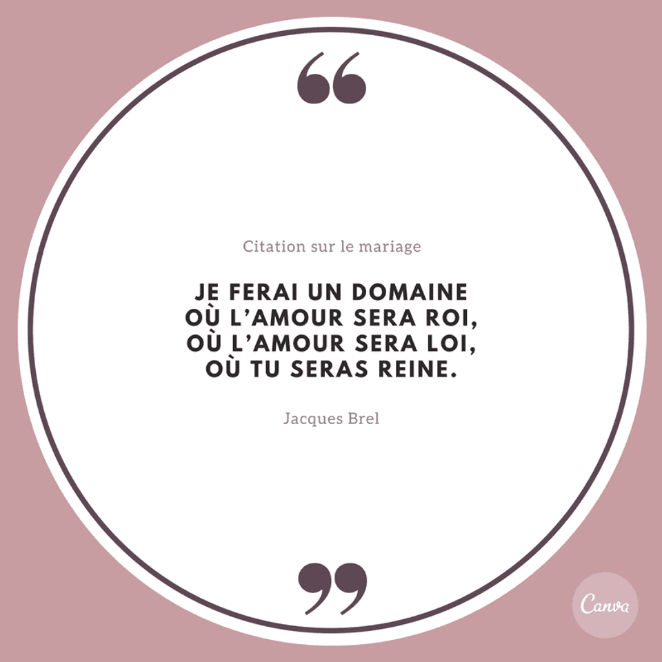 Creez Des Citations Sur Le Mariage Gratuitement Canva