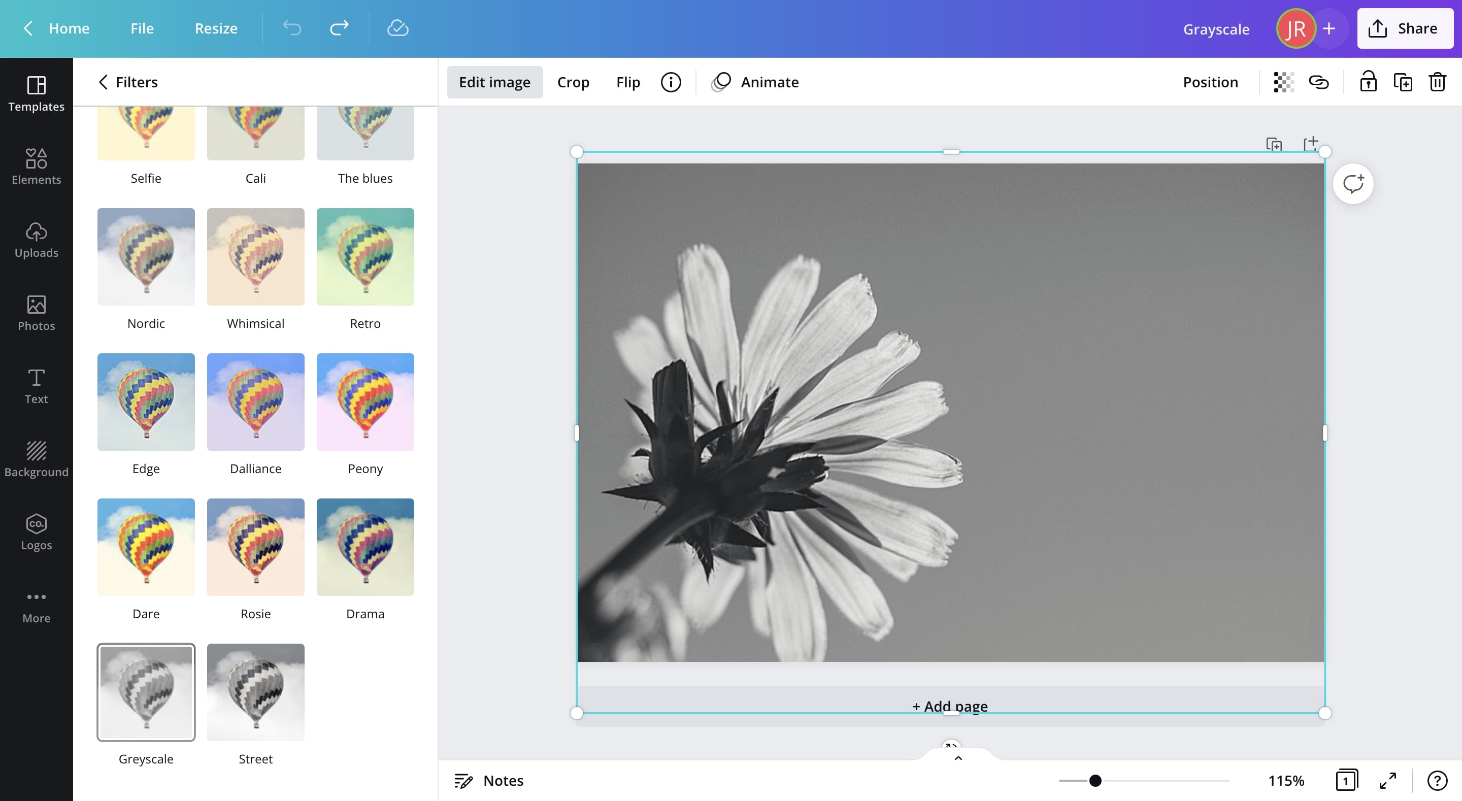 Enhance Canva pictures to achieve brand consistency