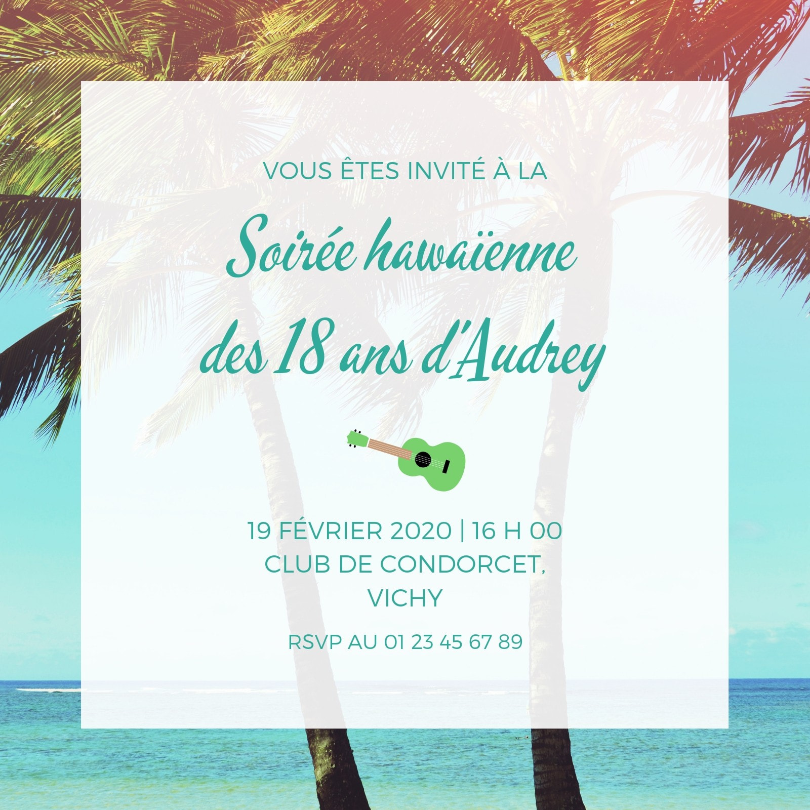 Carte Anniversaire De 18 Ans A Faire Soi Meme En Ligne Canva