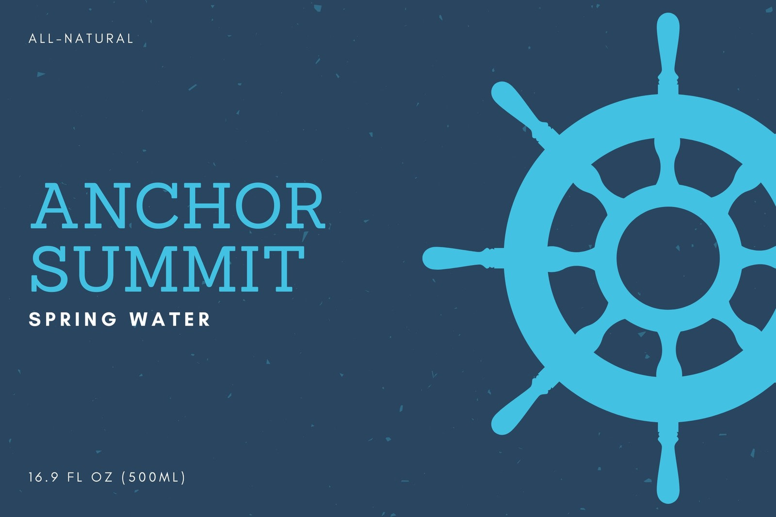 Free Online Water Bottle Label Maker Design a Custom Water Bottle