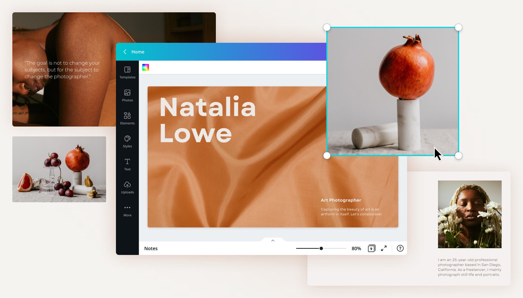 how to create free website for portfolio