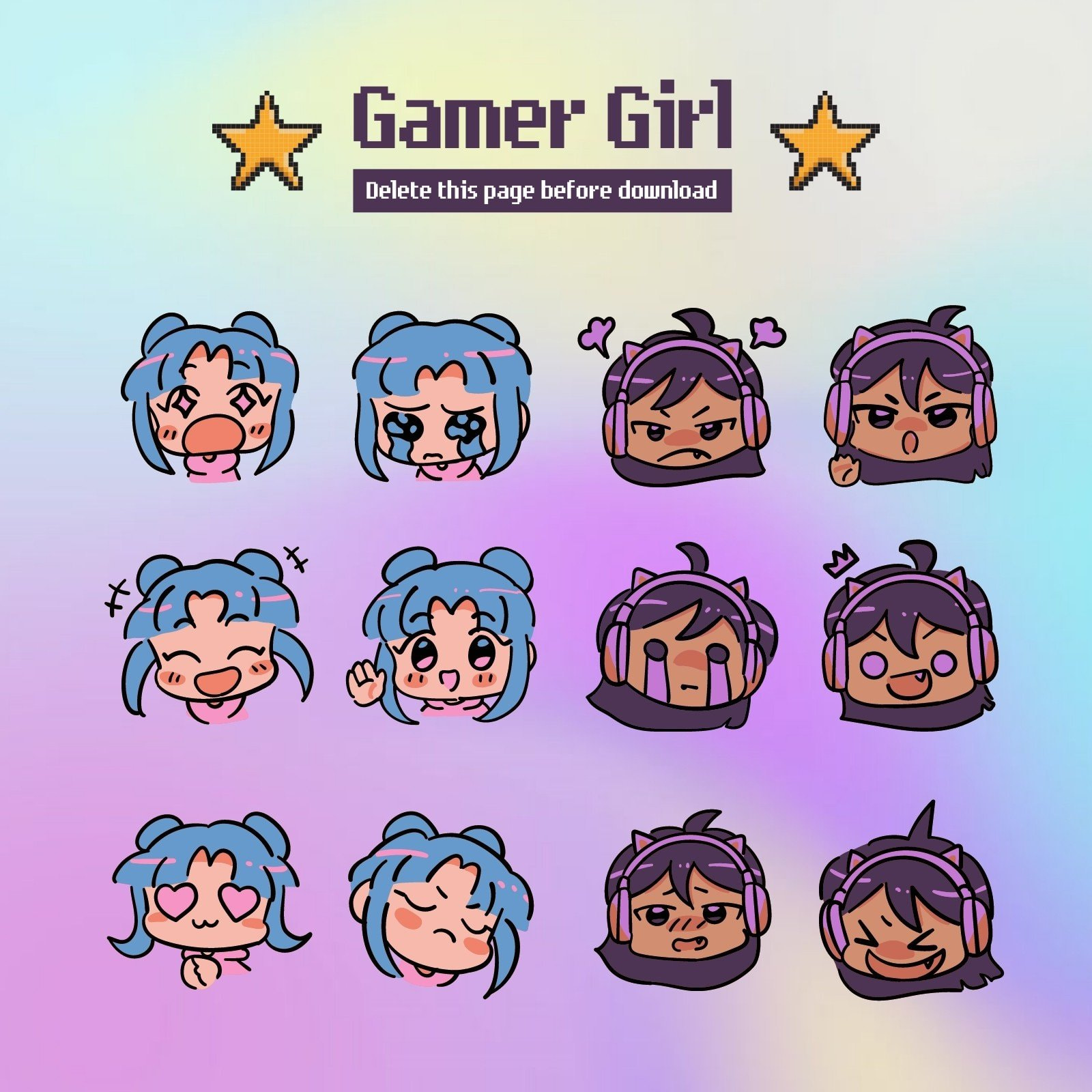Free Online Twitch Emote Maker And Editor Design Custom Channel Emotes With Canva