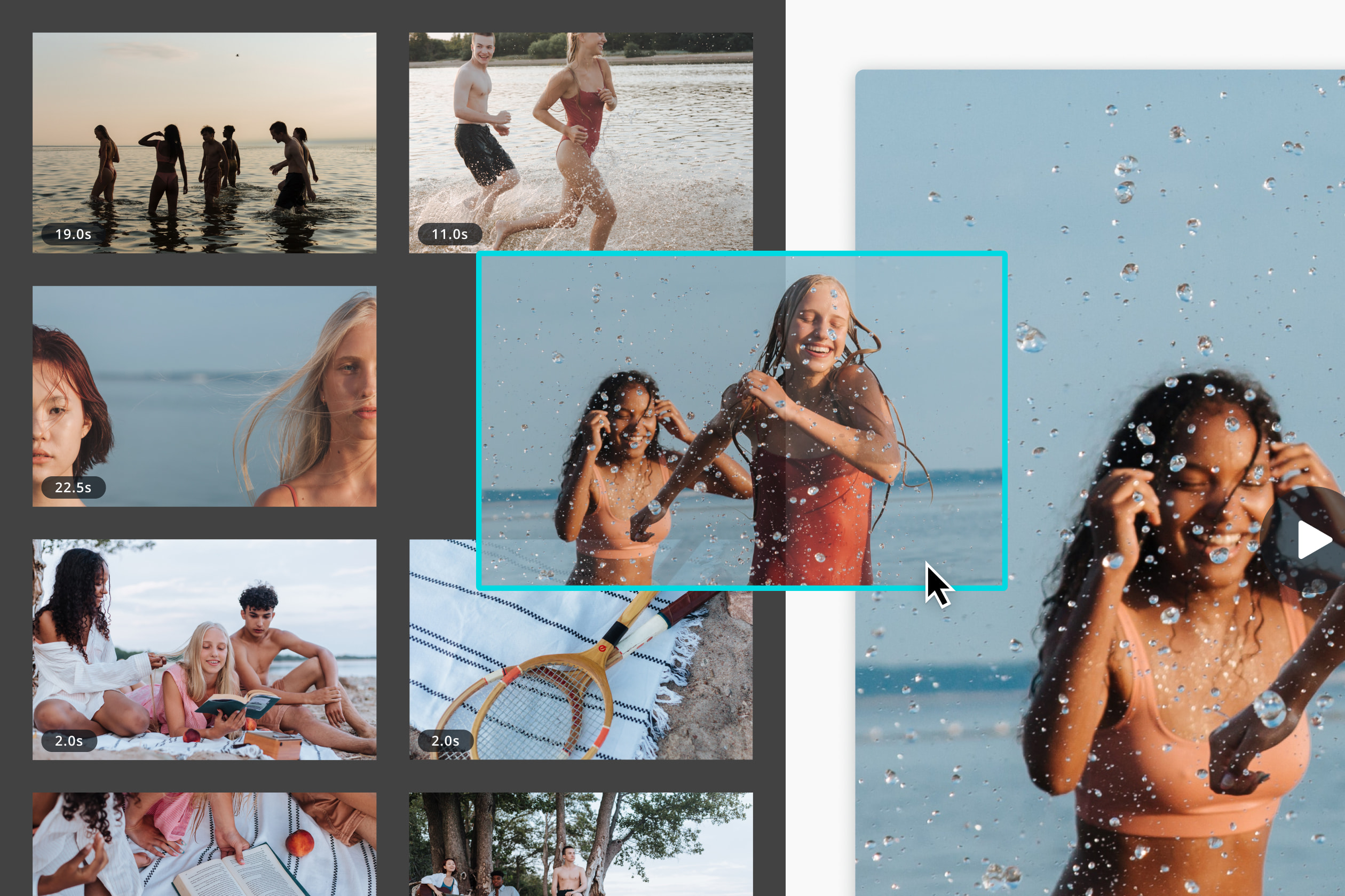 Merge Videos Feature