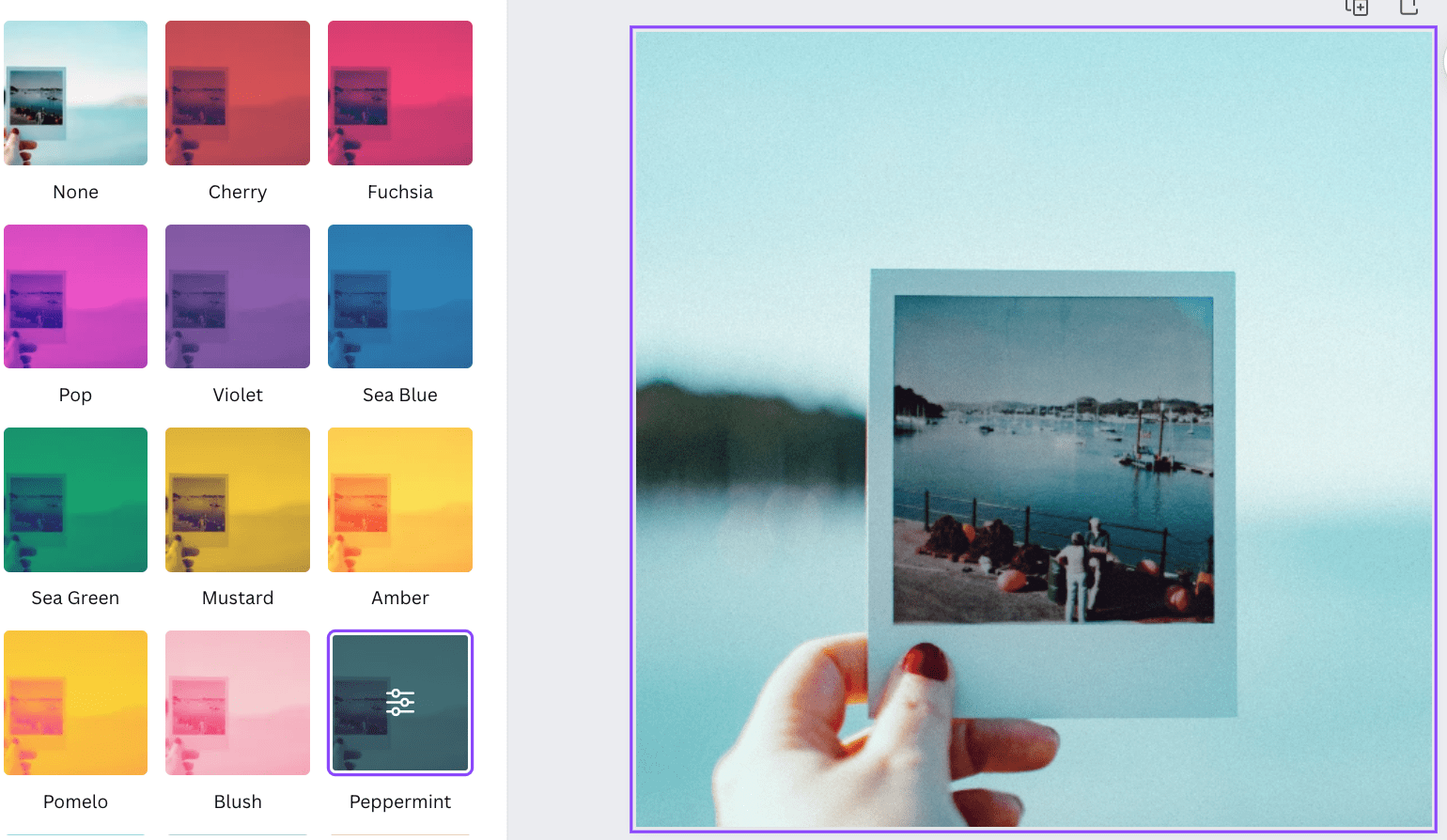 色反転でデザインを無料で作成 Canva