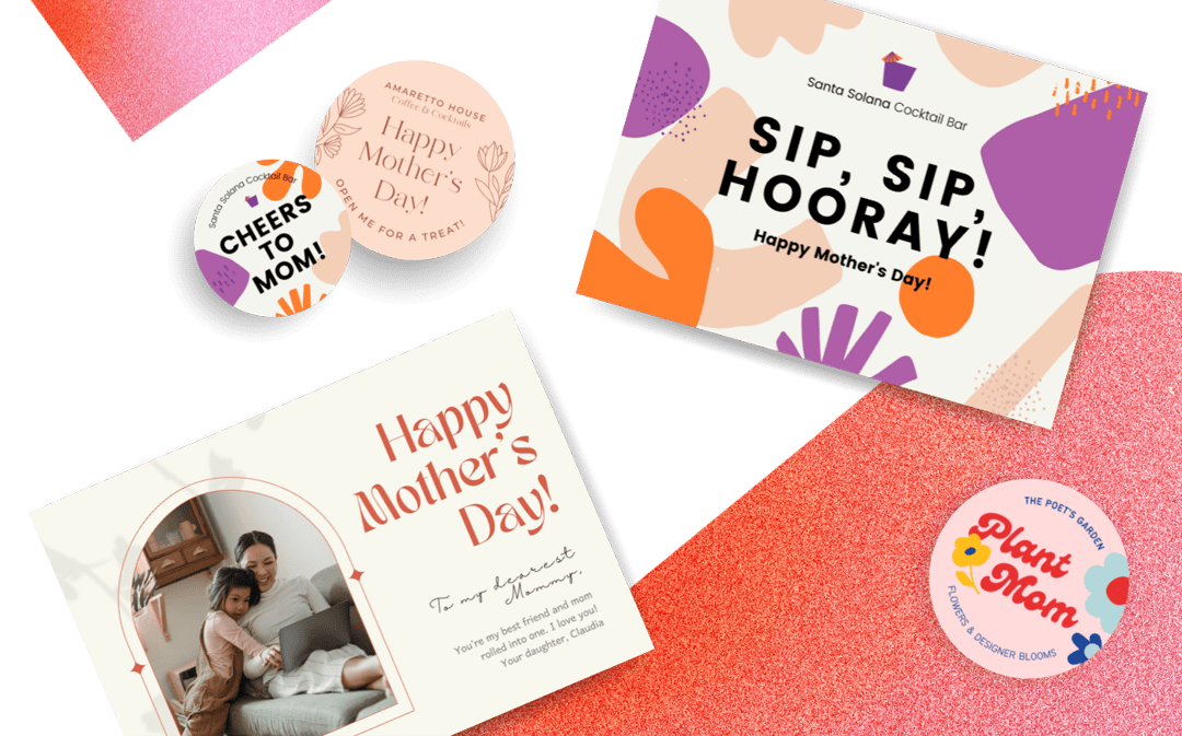 Serviky Lovely Colorful Mom Day Card, Naughty Happy Mother's Day Card, Best Gift Surprise For Wife On Mother's Day