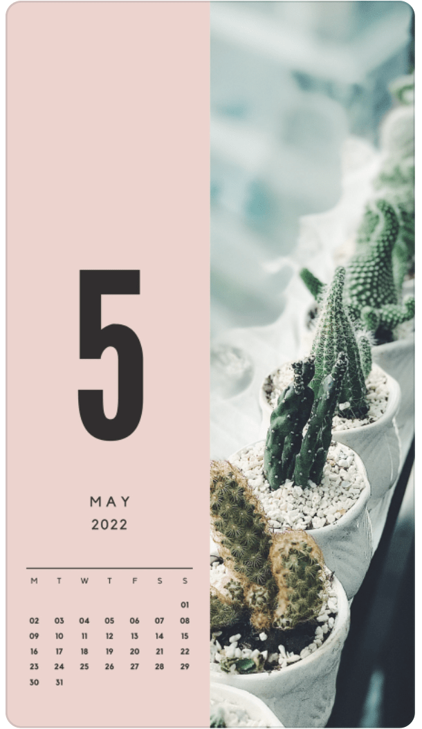 カレンダーをかわいい無料デザインテンプレートでおしゃれに作成 Pdfダウンロード 印刷できるアプリもご紹介