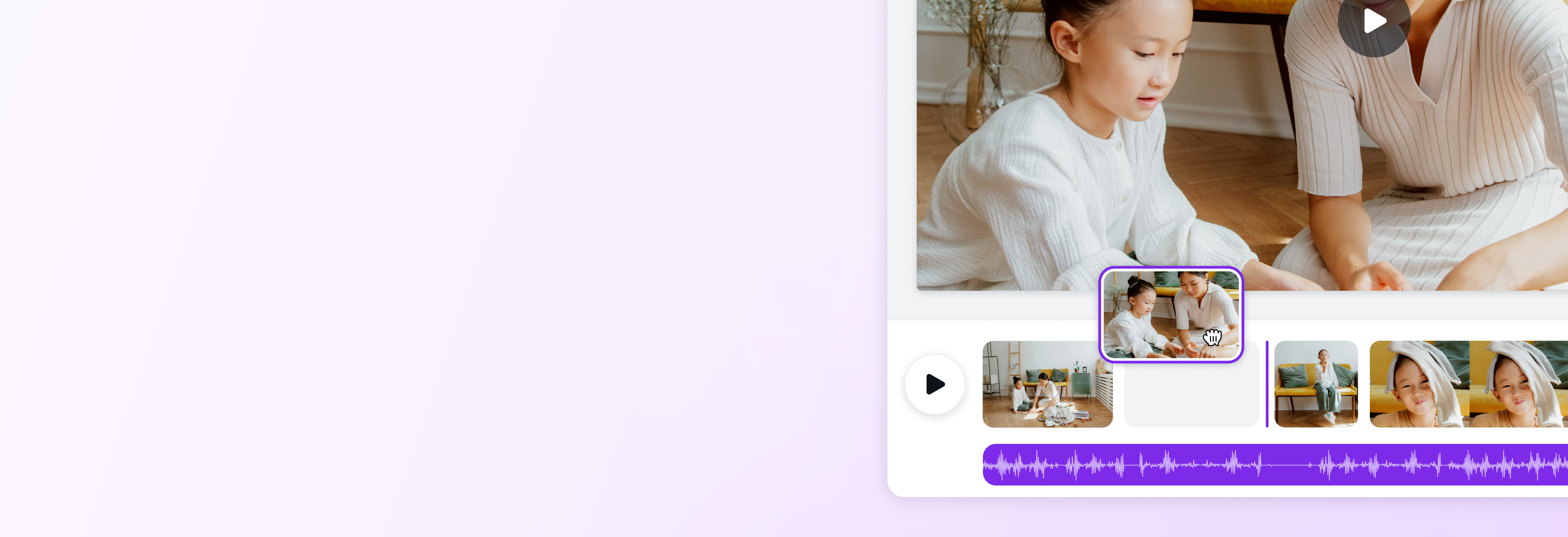 Juntar vídeos online de graça Canva