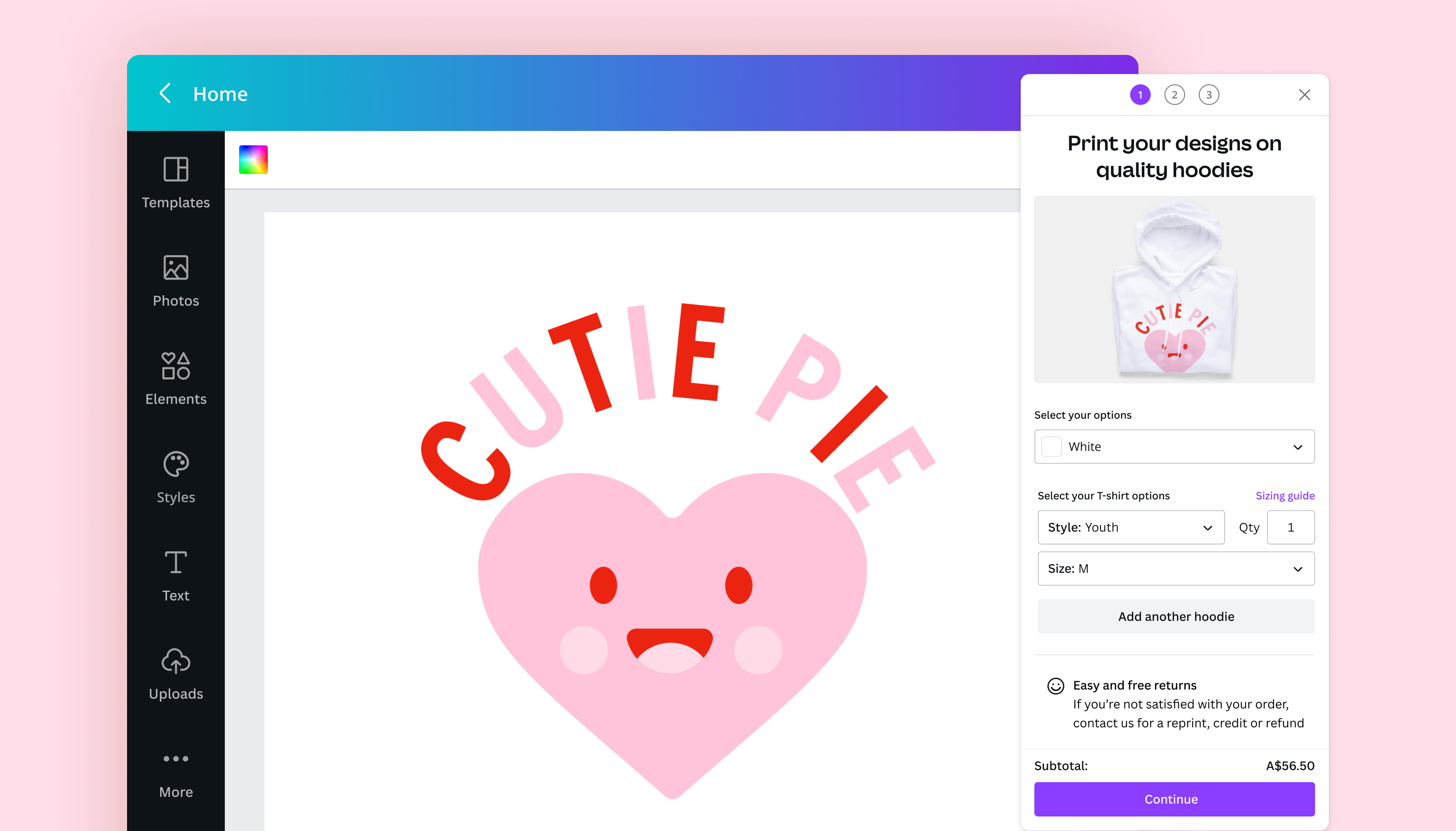 パーカーデザイン作成 無料テンプレートでおしゃれなデザインが簡単に作れる Canva