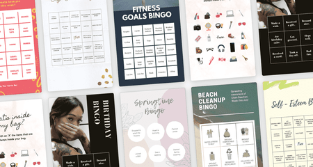 ビンゴカード作成 無料テンプレートでおしゃれなデザインが簡単に作れる Canva