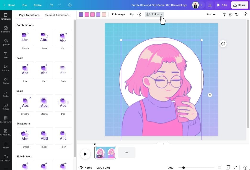 Discordロゴデザイン作成 無料テンプレートでおしゃれなアイコンデザインが簡単に作れる Canva