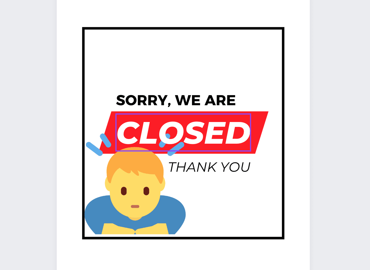 土下座の絵文字でデザインを無料で作成 Canva