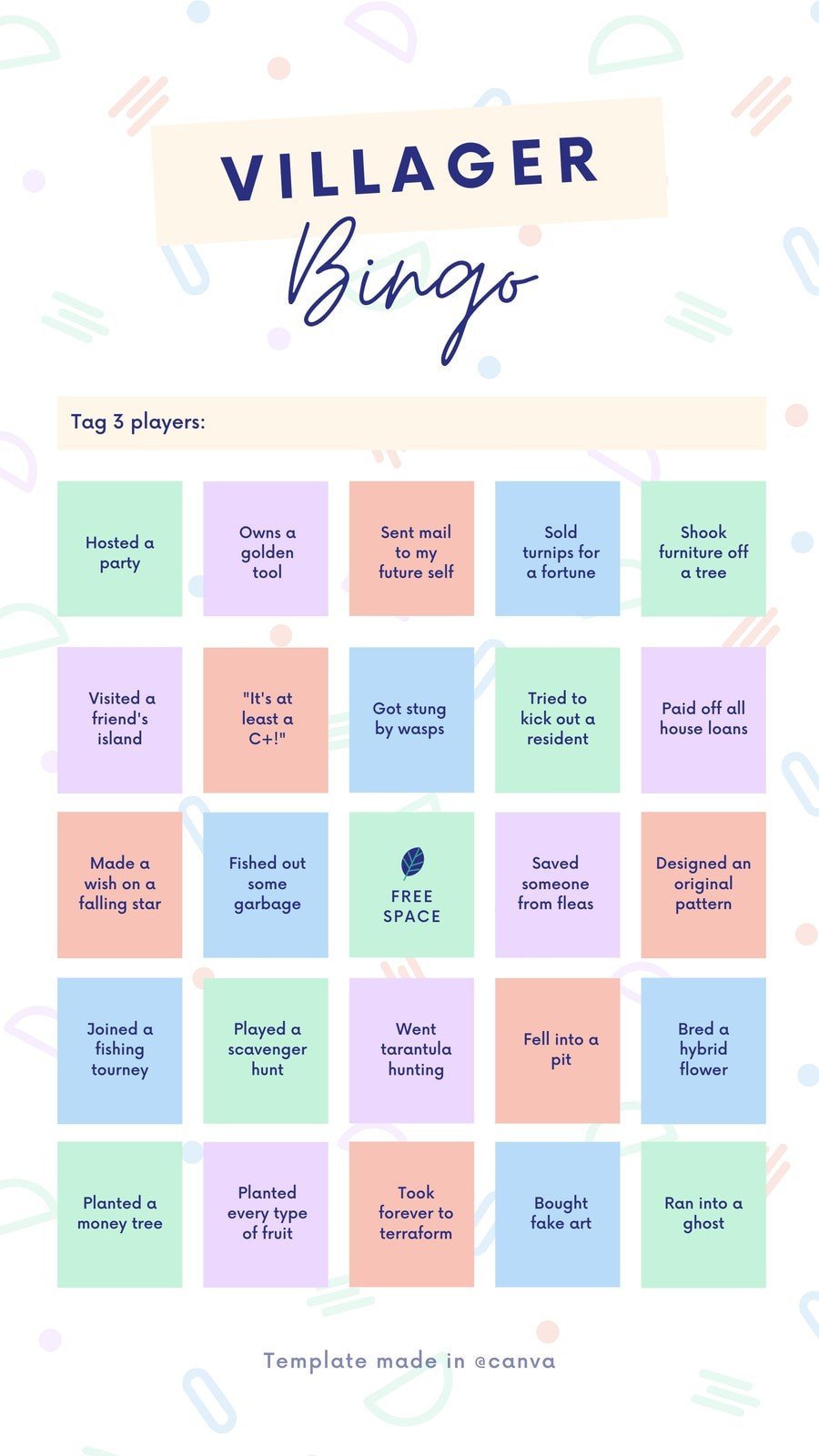 Bingo Card Generator: Make Printable Bingo Cards | Canva
