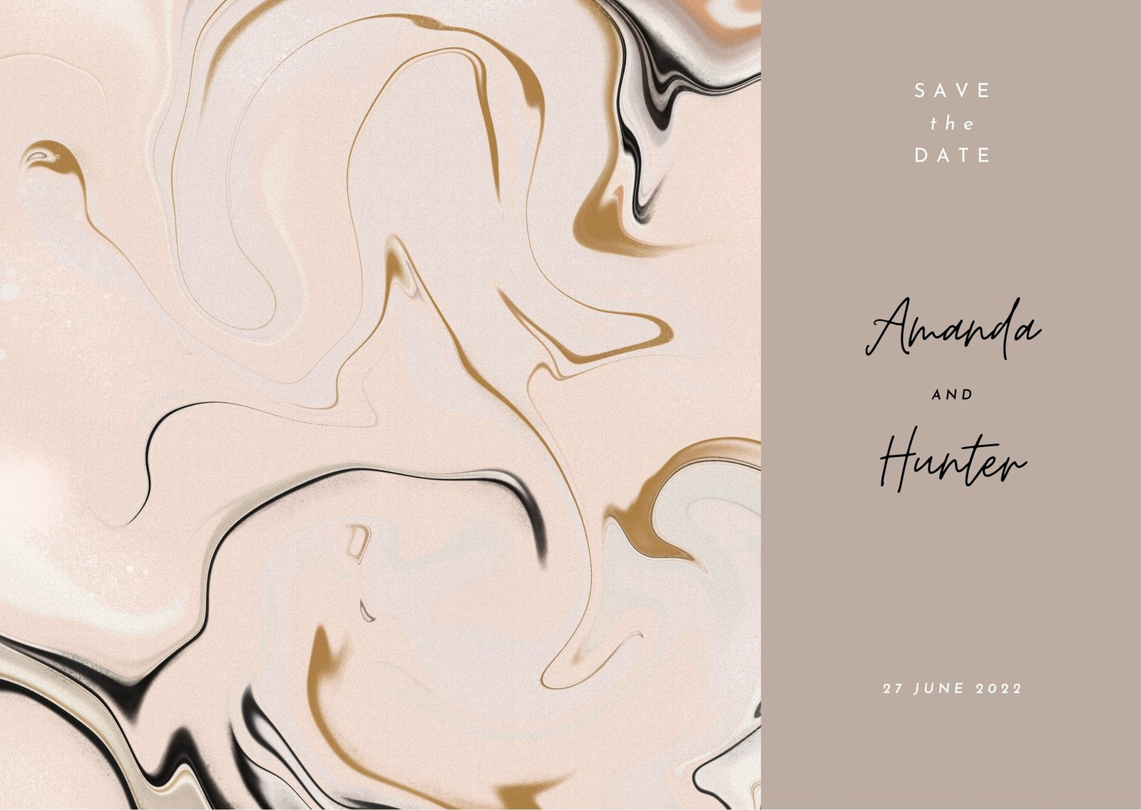 Make Your Own Save The Date Cards - Canva