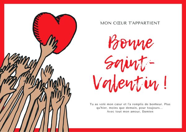 Creer Une Carte D Amour Virtuelle Facile Gratuit Canva