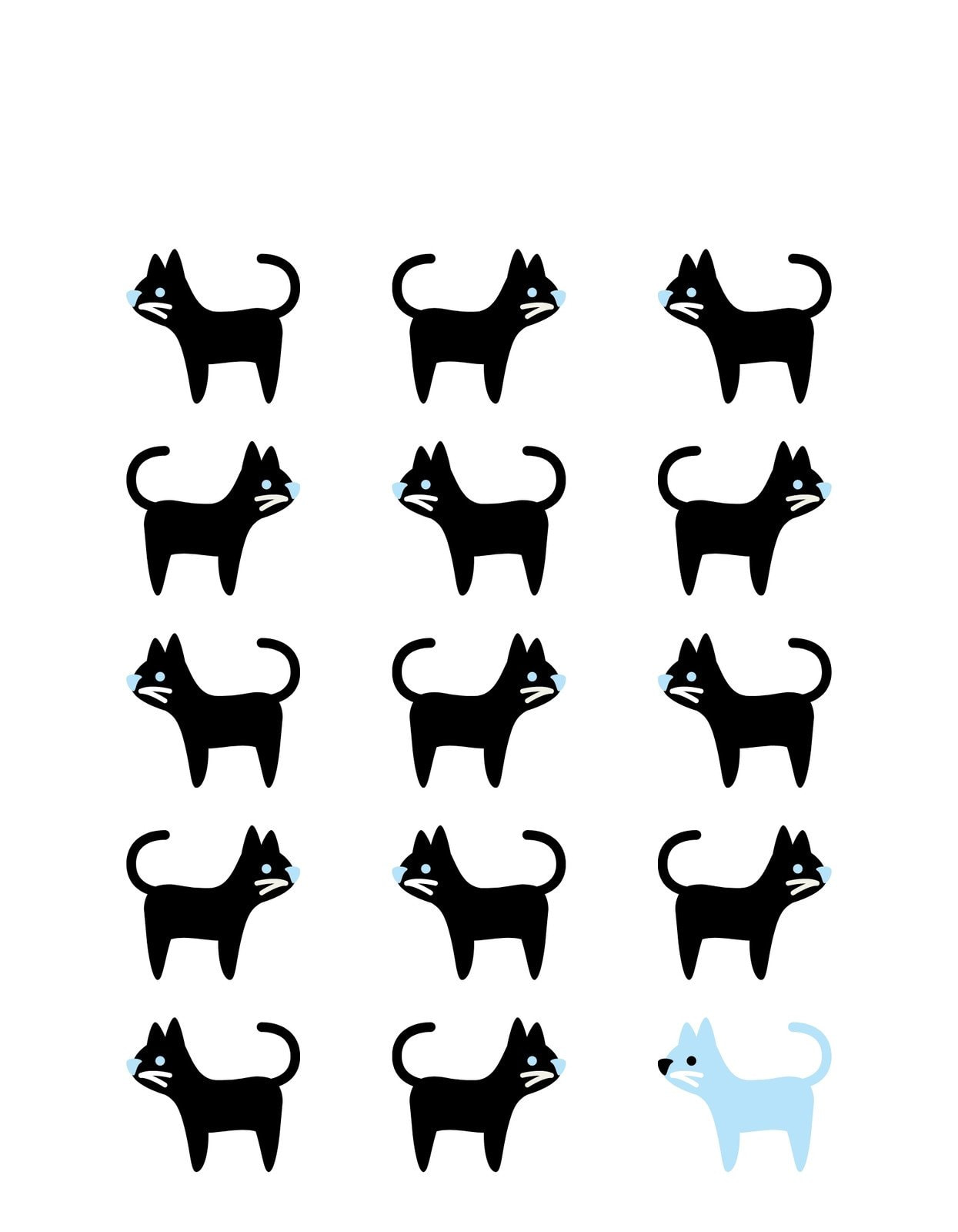 猫イラストでデザイン作成 無料テンプレートでおしゃれなデザインが簡単に作れる Canva