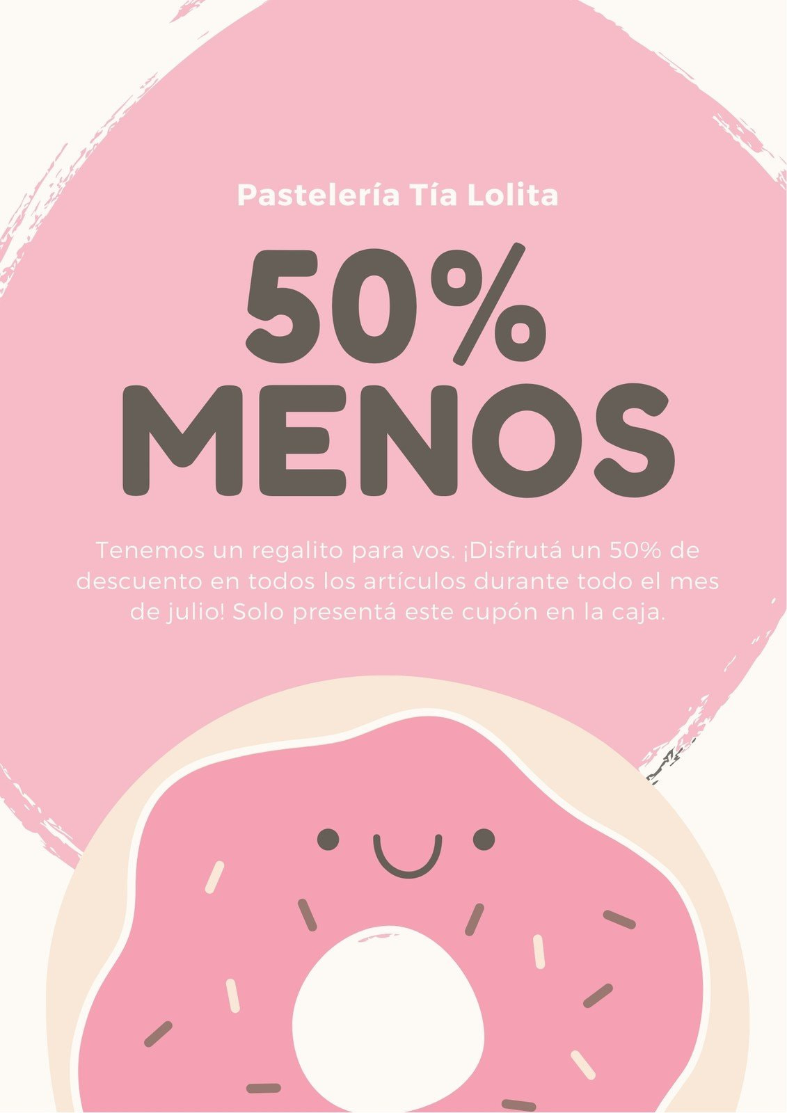 Creá cupones de descuento para imprimir gratis con Canva