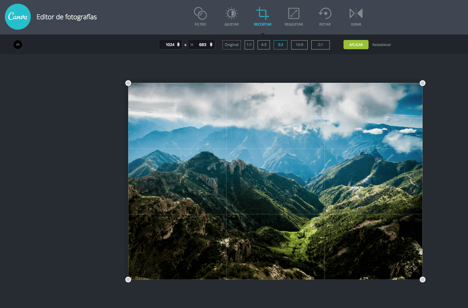 Guía completa para editar tus fotos en Canva