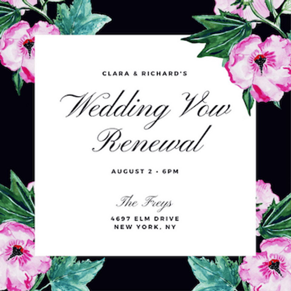 40+ Renewing Vows Ideas - Canva