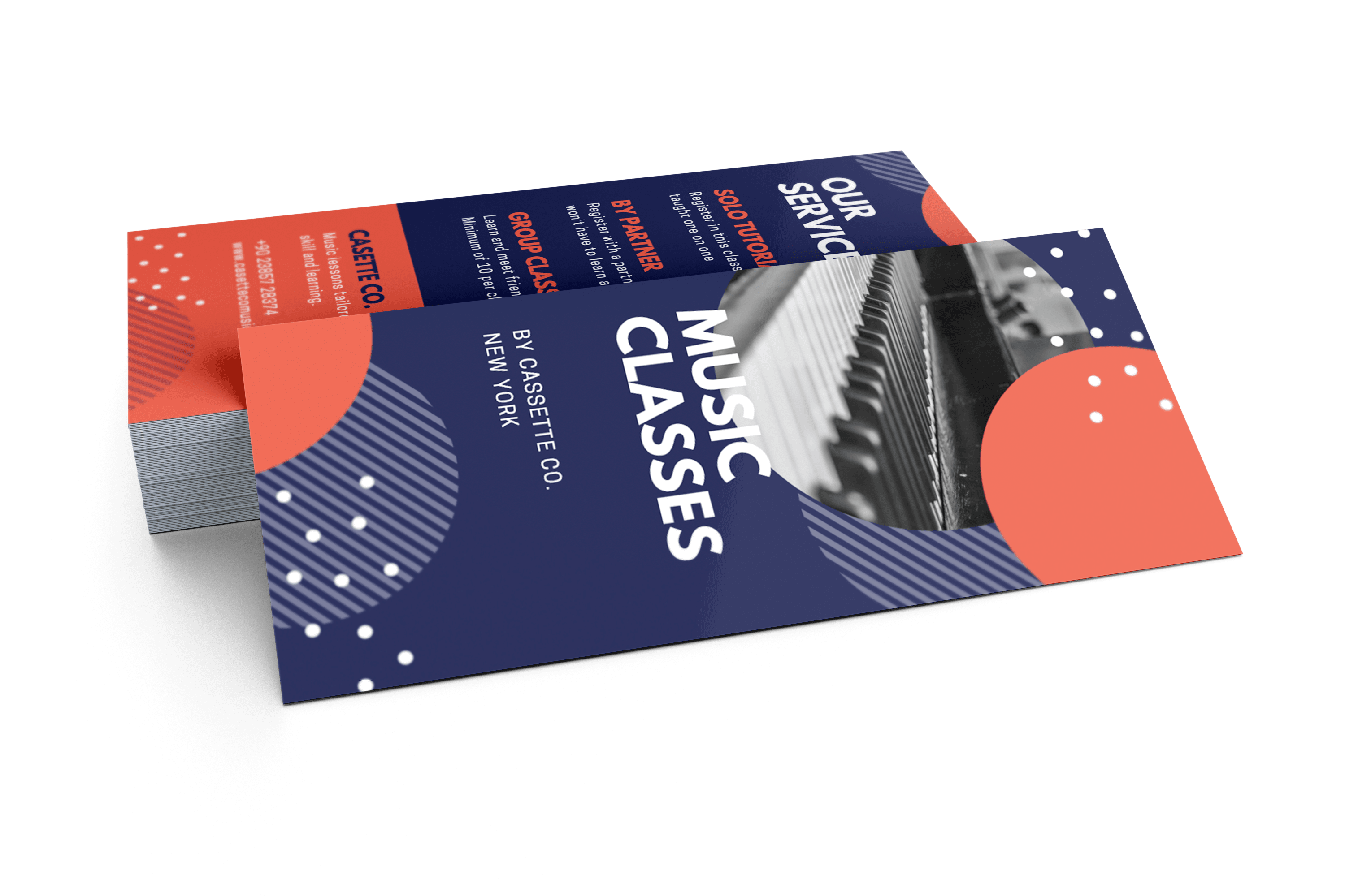 リーフレットのデザインから印刷までcanvaで