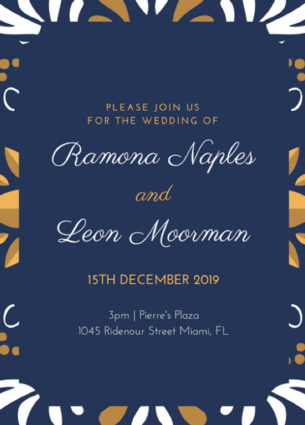 wedding invitations canva