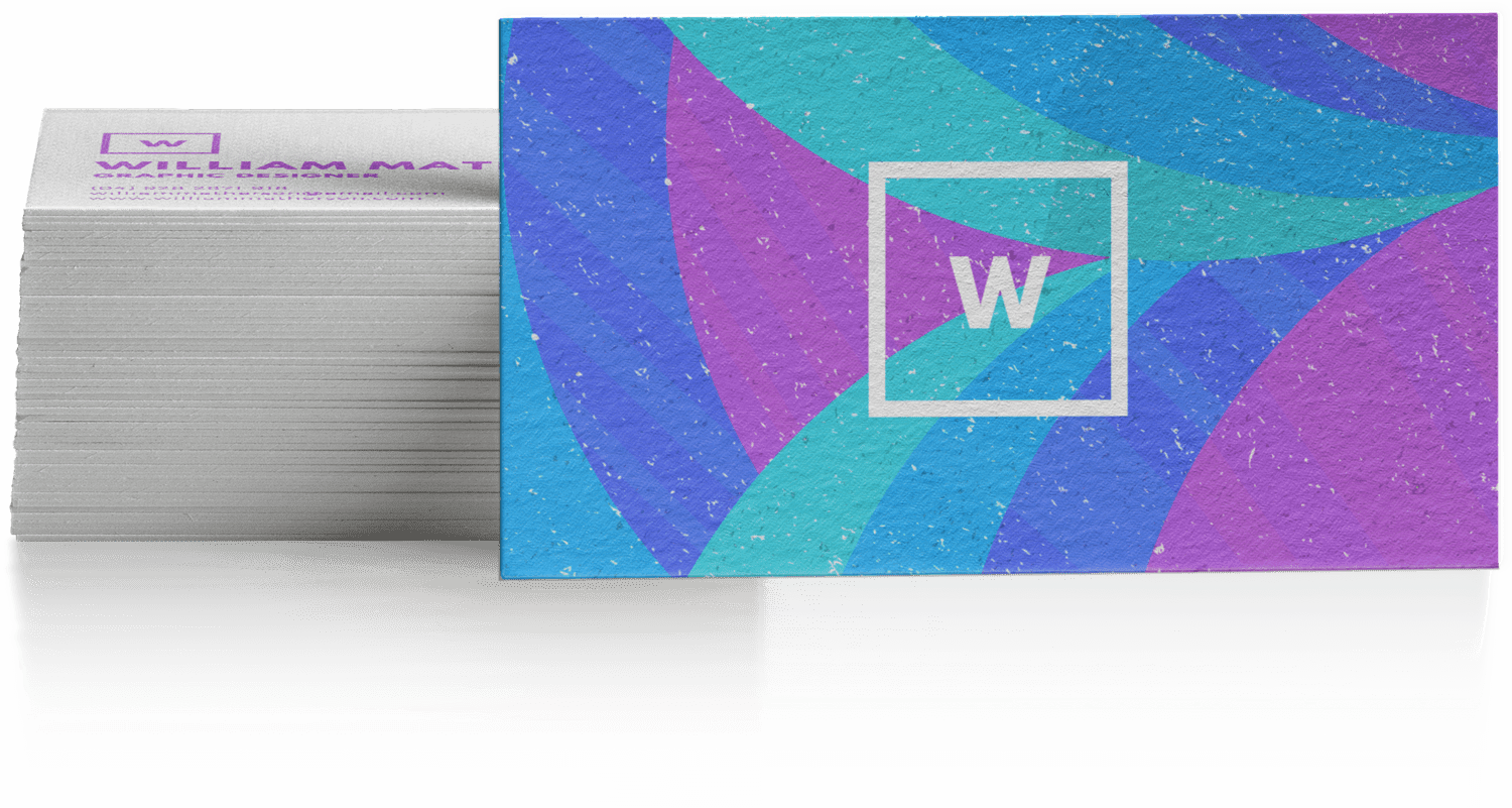 Selbst gestaltete Visitenkarten drucken – Canva